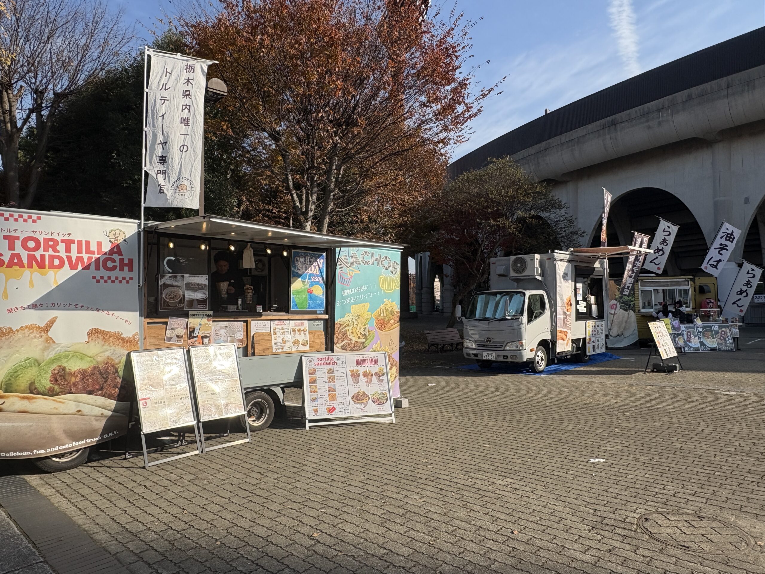 キッチンカー出店の様子
